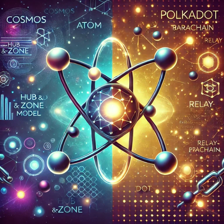 Cosmos und Polkadot - ein Vergleich