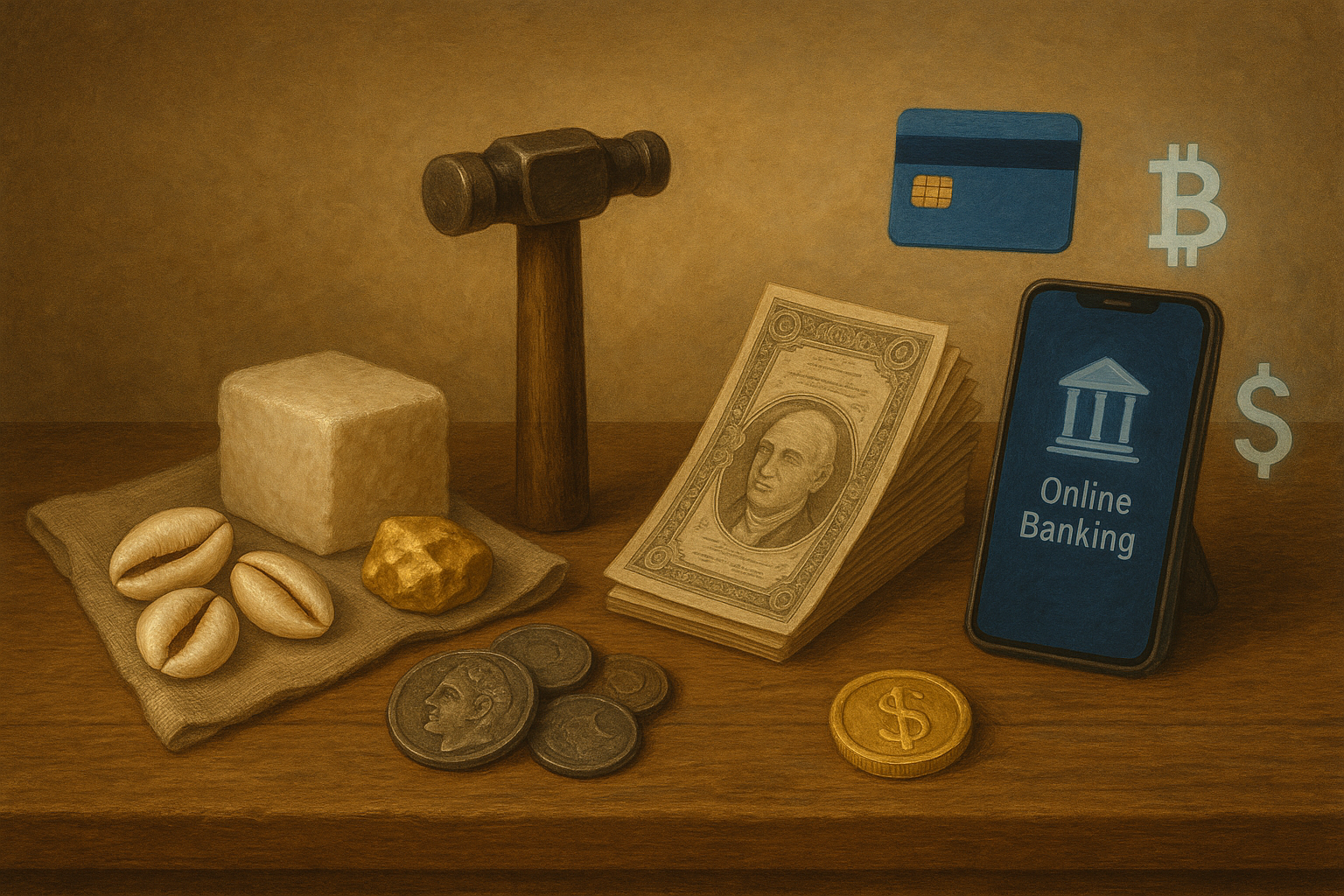 Entwicklung des Geldes